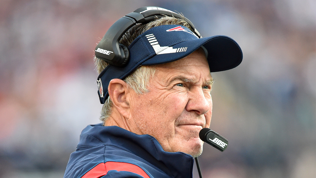 New England Patriots head coach Bill Belichick