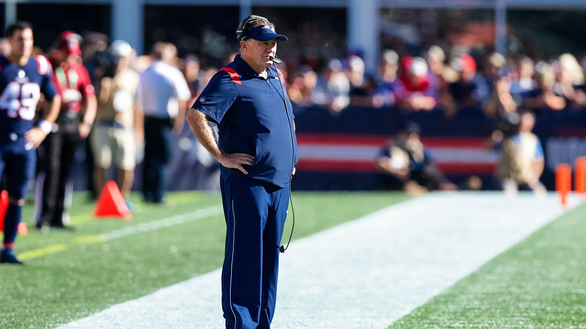 New England Patriots head coach Bill Belichick