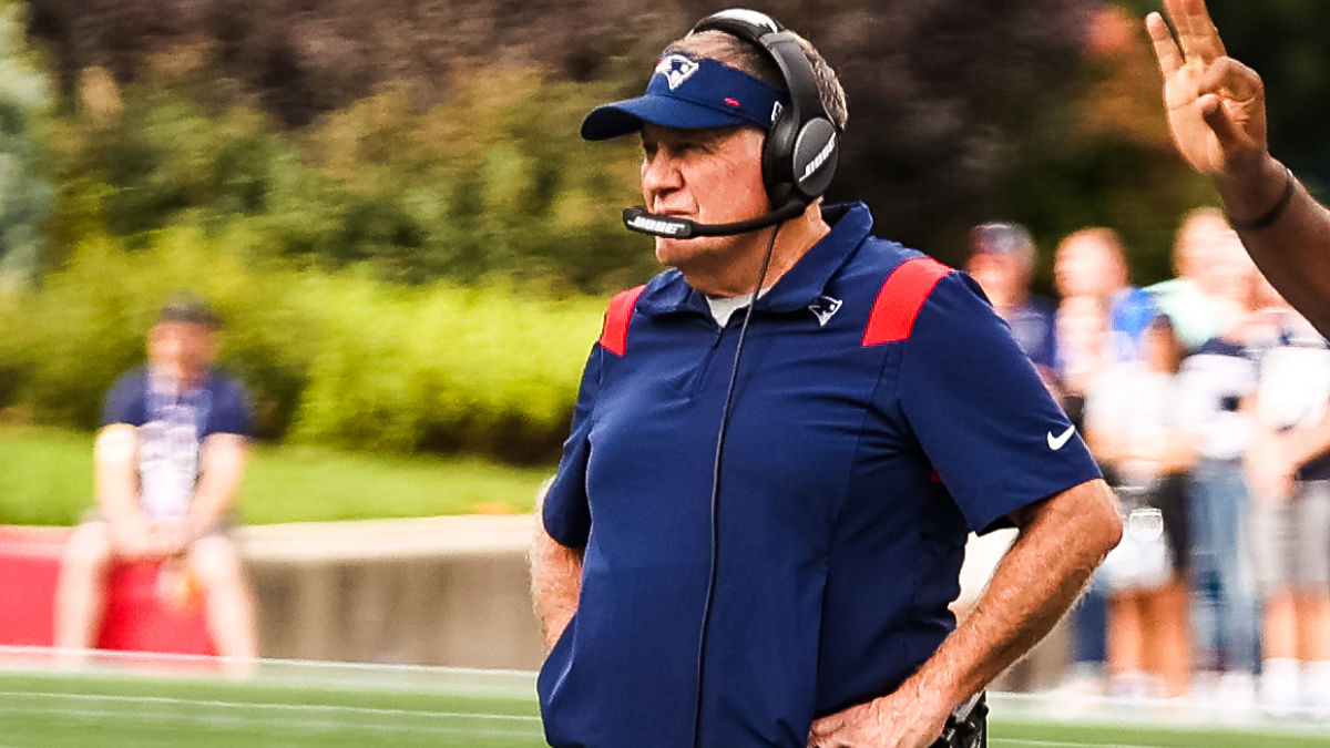 New England Patriots head coach Bill Belichick