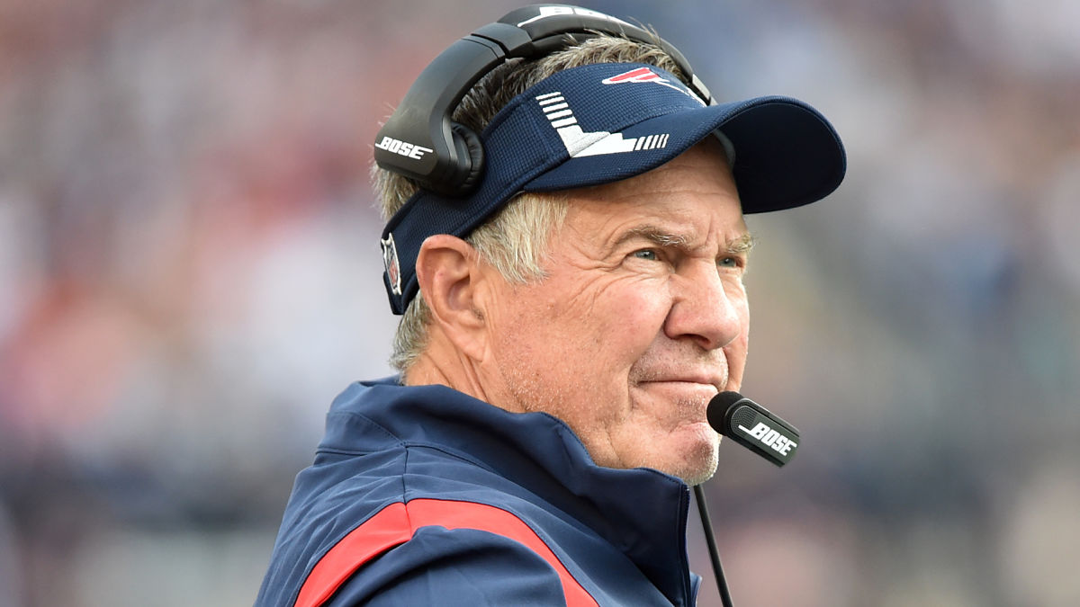 New England Patriots head coach Bill Belichick