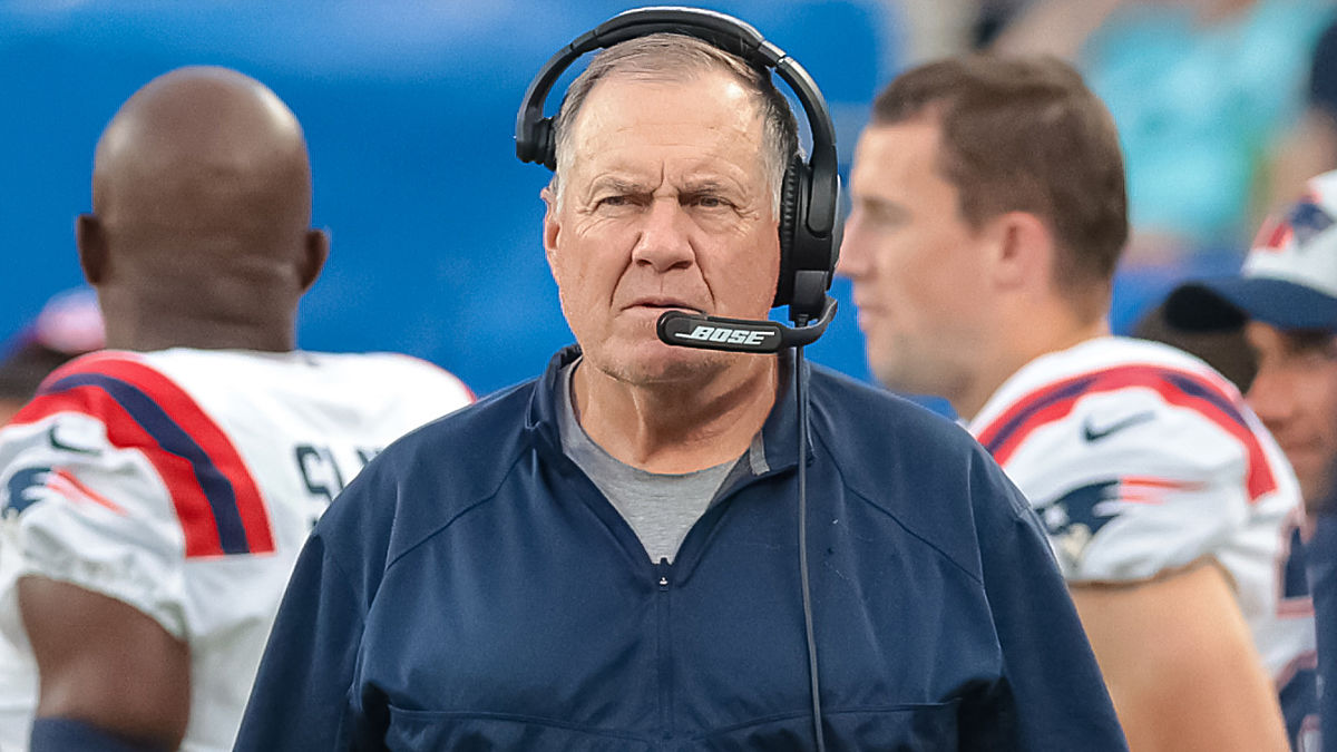 New England Patriots head coach Bill Belichick