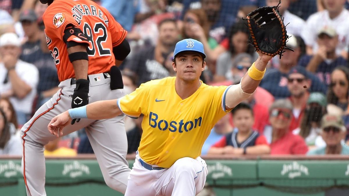 Boston Red Sox first baseman Bobby Dalbec