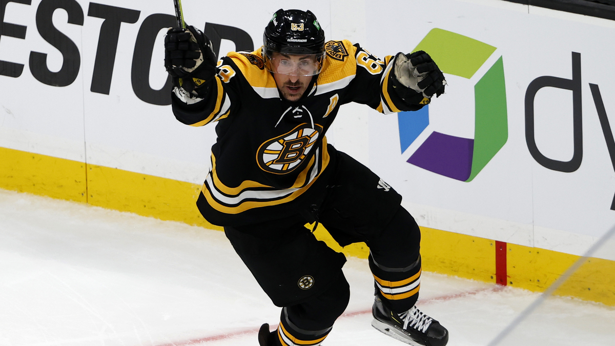 Boston Bruins winger Brad Marchand