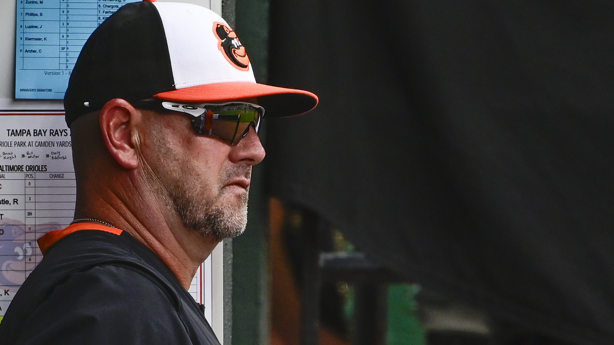 Baltimore Orioles manager Brandon Hyde