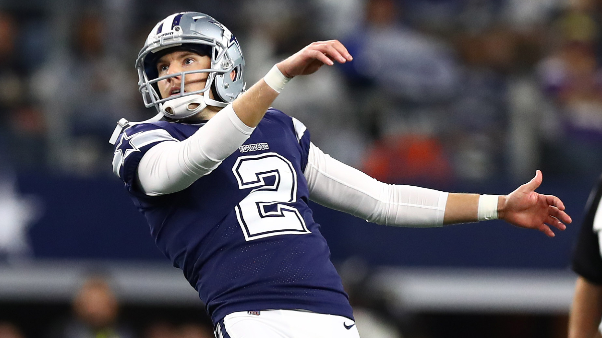 Dallas Cowboys kicker Brett Maher