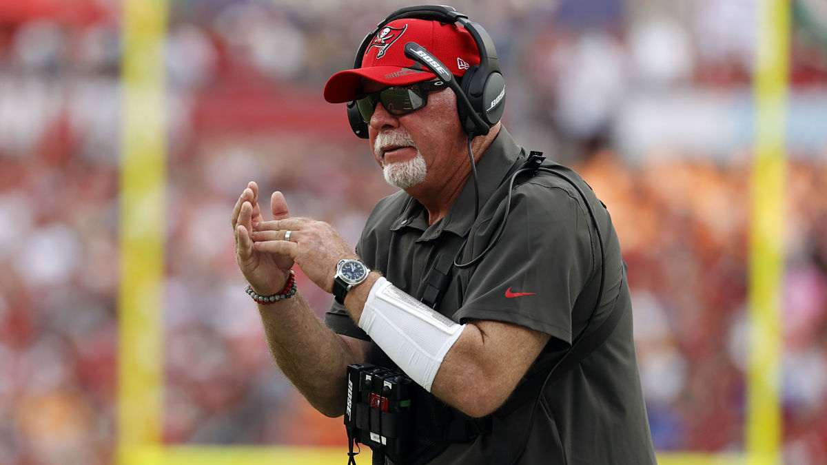 Tampa Bay Buccaneers head coach Bruce Arians