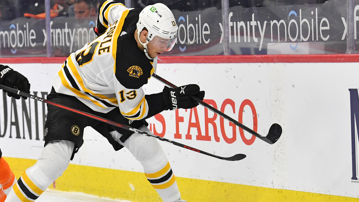Boston Bruins center Charlie Coyle