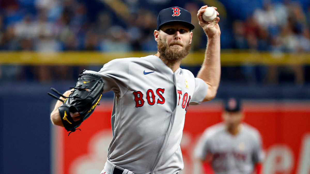 Boston Red Sox pitcher Chris Sale