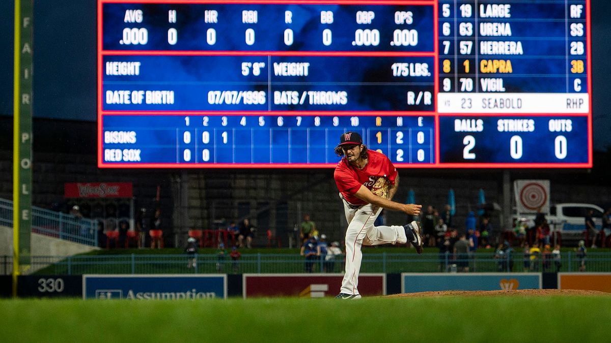 Boston Red Sox Pitcher Connor Seabold