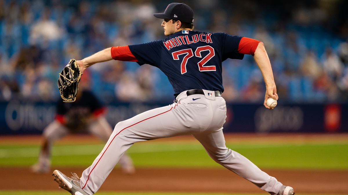 Boston Red Sox relief pitcher Garrett Whitlock