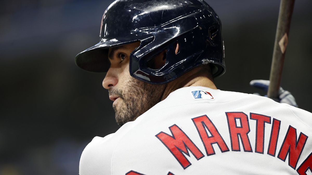 Boston Red Sox designated hitter J.D. Martinez