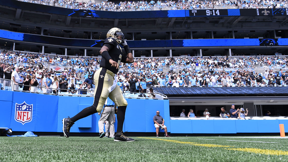 New Orleans Saints quarterback Jameis Winston