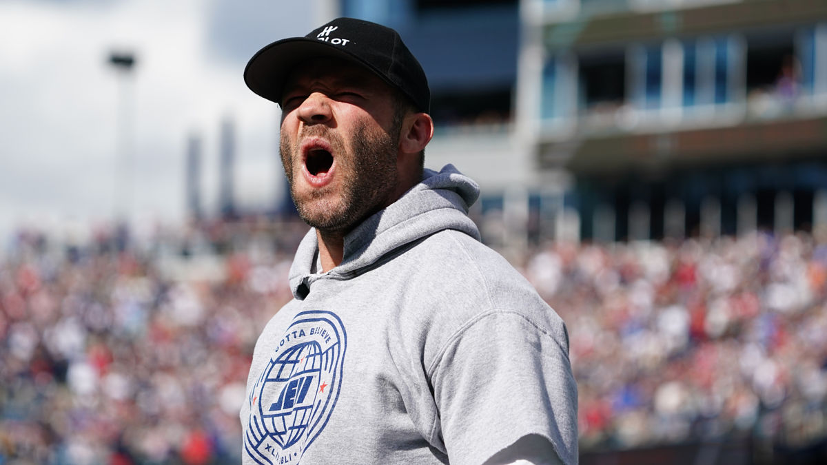 Former New England Patriots wide receiver Julian Edelman
