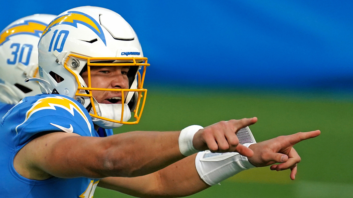 Los Angeles Chargers quarterback Justin Herbert