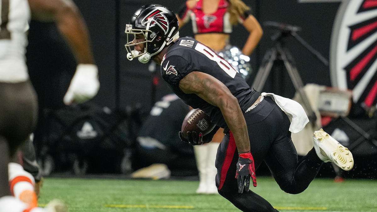 Atlanta Falcons tight end Kyle Pitts