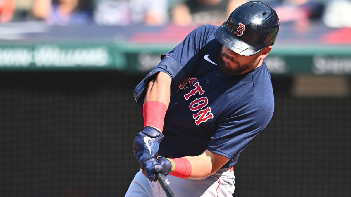 Boston Red Sox infielder/outfielder Kyle Schwarber