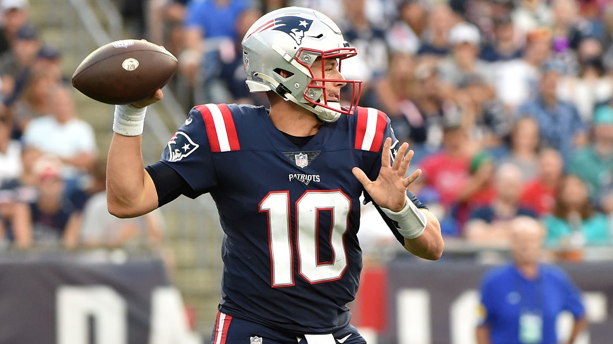 New England Patriots Quarterback Mac Jones