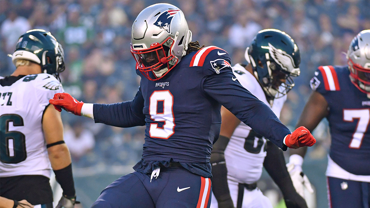New England Patriots defensive end Matthew Judon