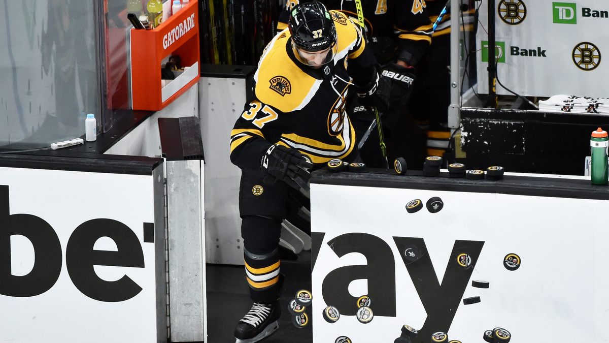 Boston Bruins center Patrice Bergeron