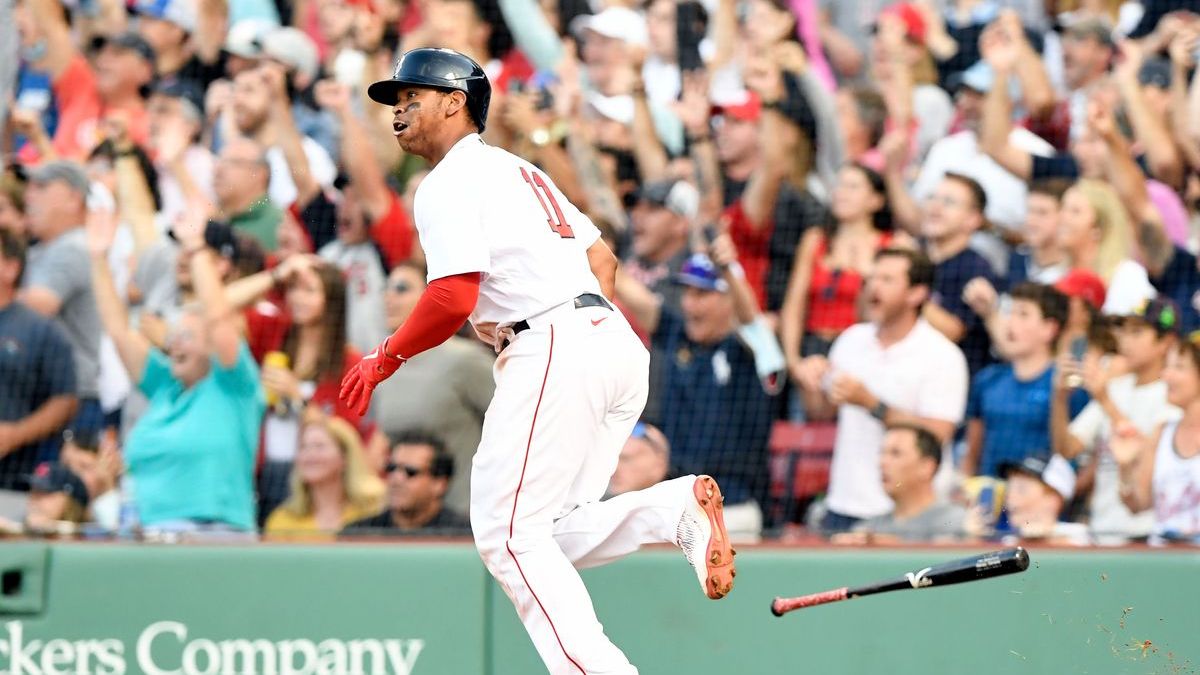 Boston Red Sox third baseman Rafael Devers