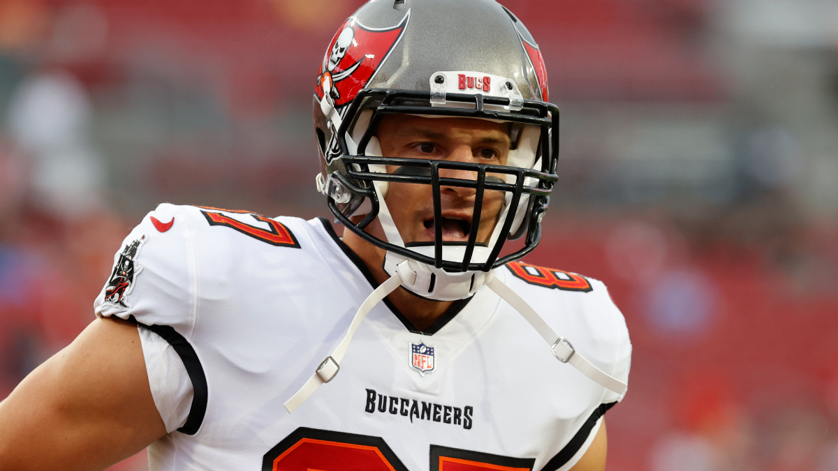 Tampa Bay Buccaneers tight end Rob Gronkowski
