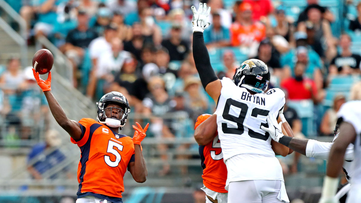Denver Broncos quarterback Teddy Bridgewater