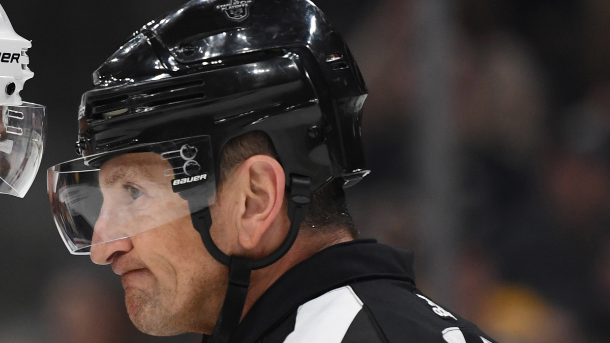 Former NHL referee Tim Peel