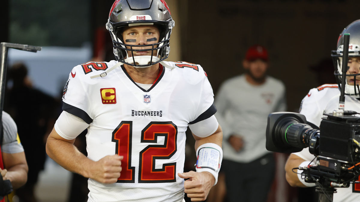 Tampa Bay Buccaneers quarterback Tom Brady