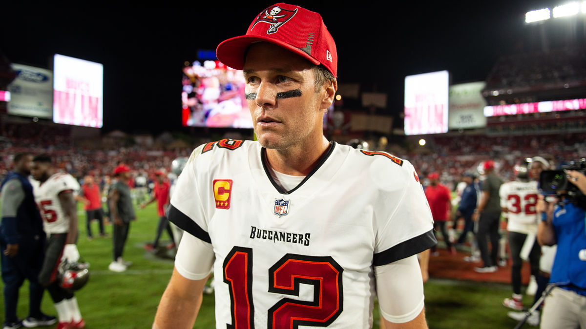 Tampa Bay Buccaneers quarterback Tom Brady