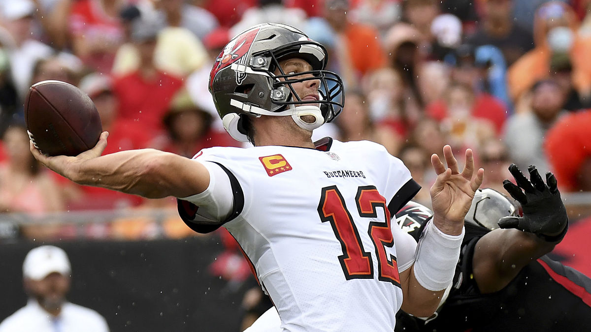 Tampa Bay Buccaneers quarterback Tom Brady