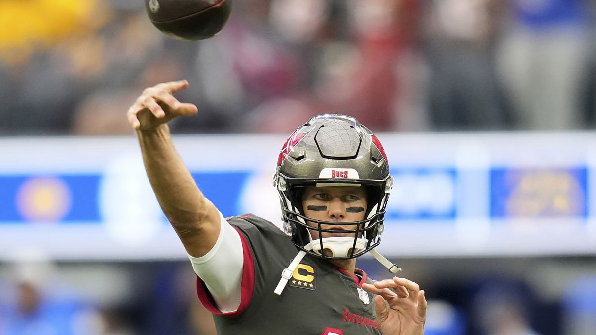 Tampa Bay Buccaneers quarterback Tom Brady