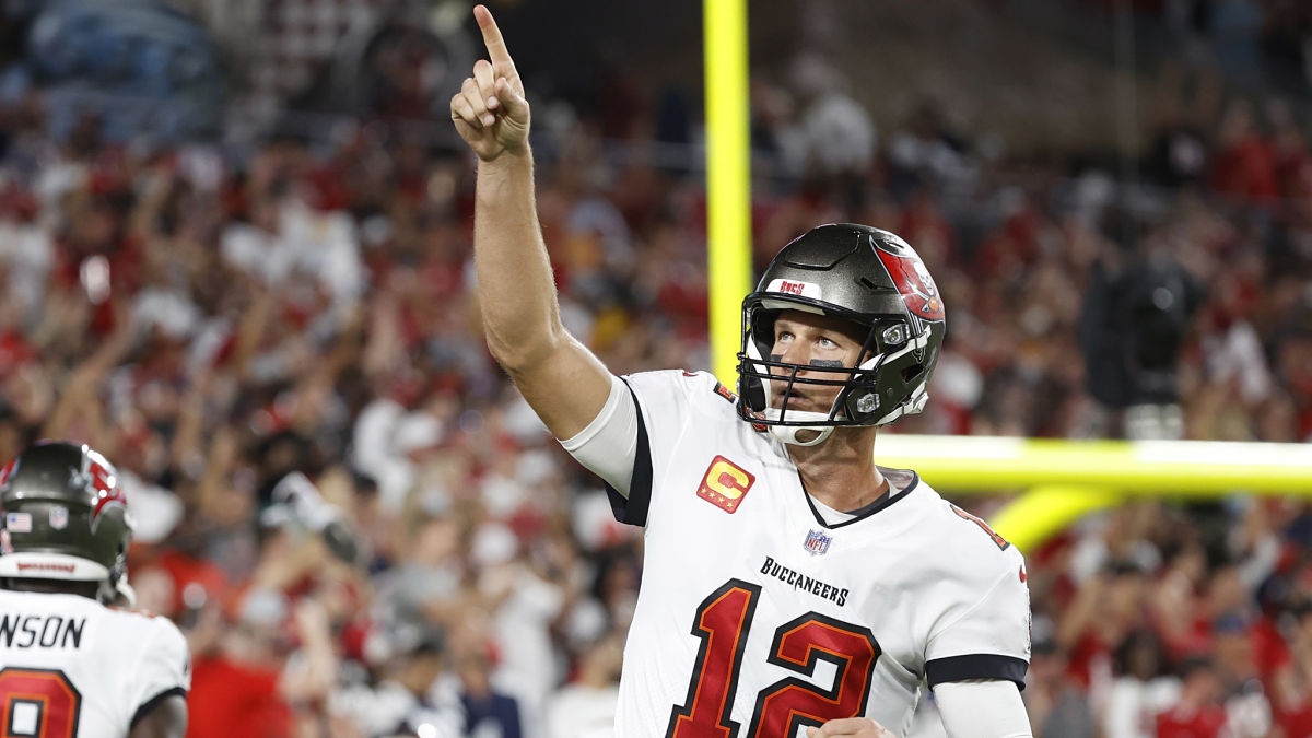Tampa Bay Buccaneers quarterback Tom Brady