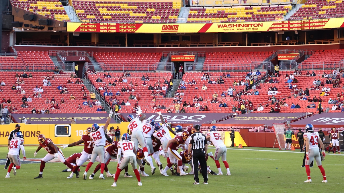 Washington Football Team, New York Giants