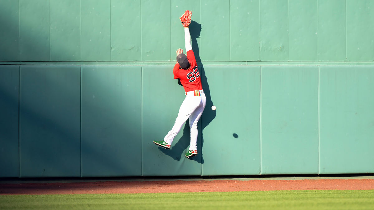 Boston Red Sox outfielder Alex Verdugo
