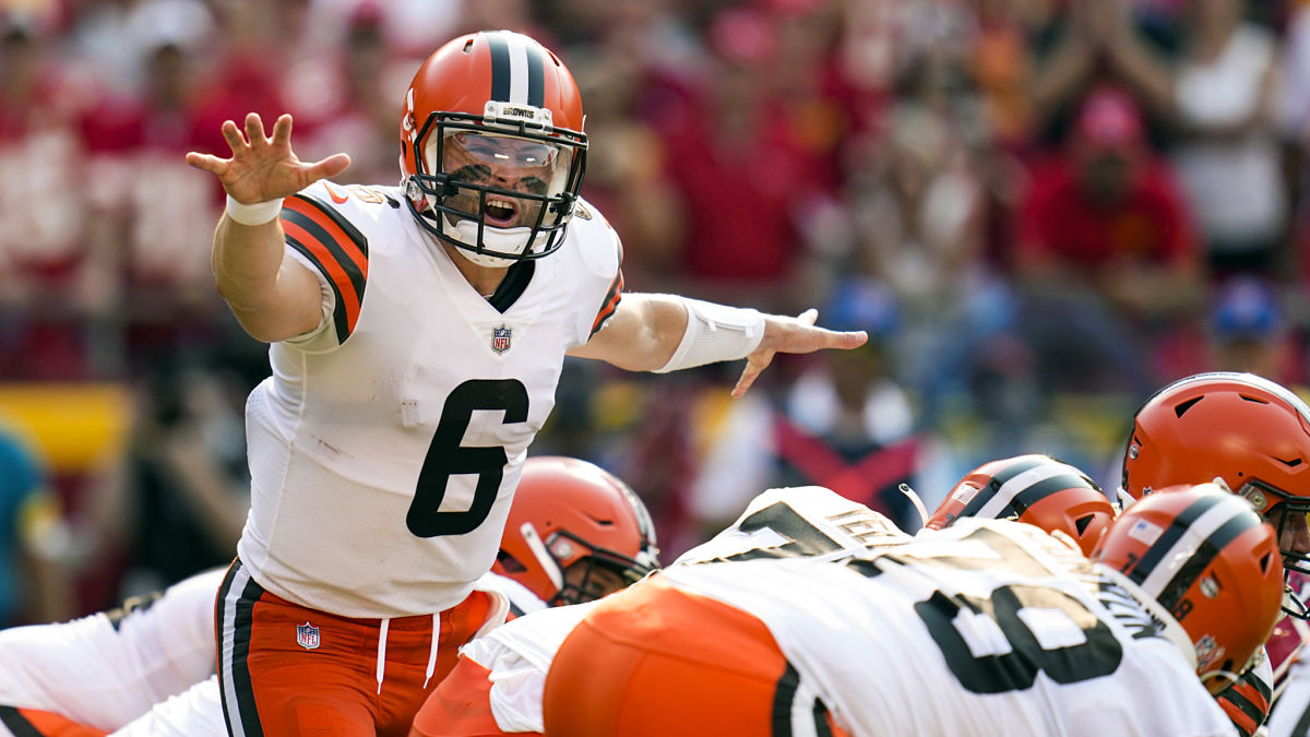 Cleveland Browns quarterback Baker Mayfield