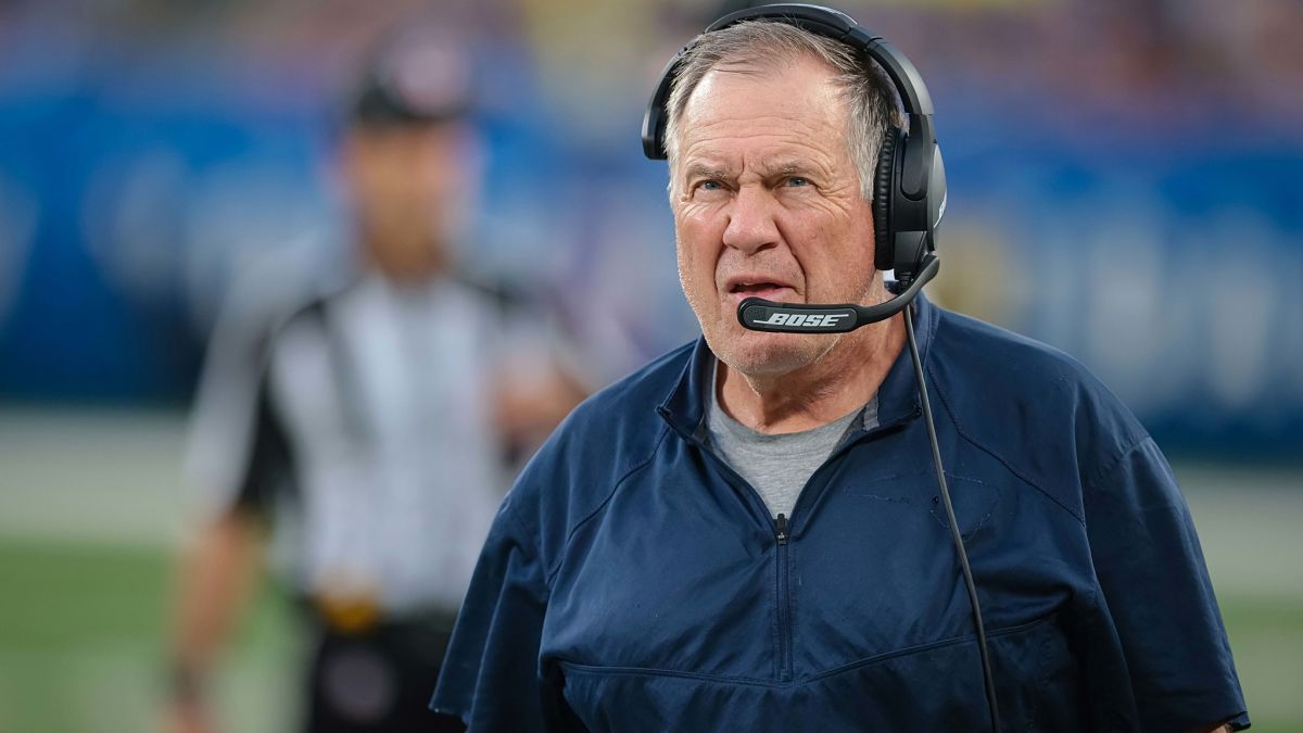New England Patriots head coach Bill Belichick