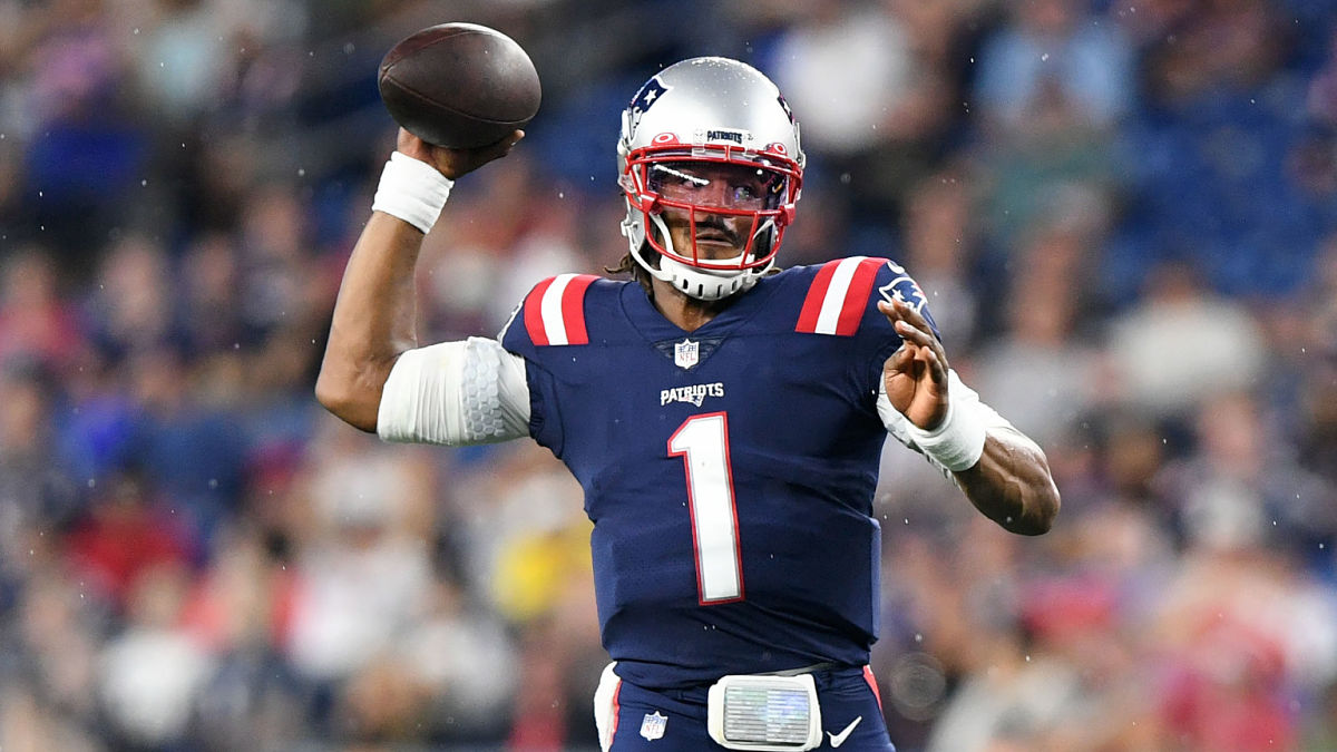 Former New England Patriots quarterback Cam Newton