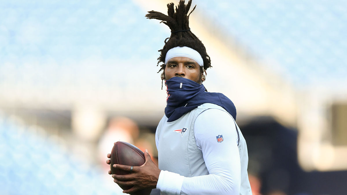 Former New England Patriots quarterback Cam Newton