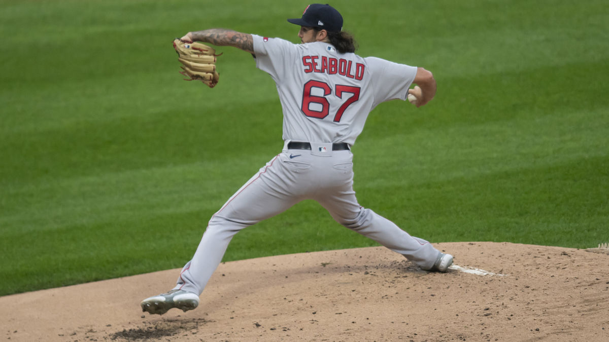 Boston Red Sox pitcher Connor Seabold