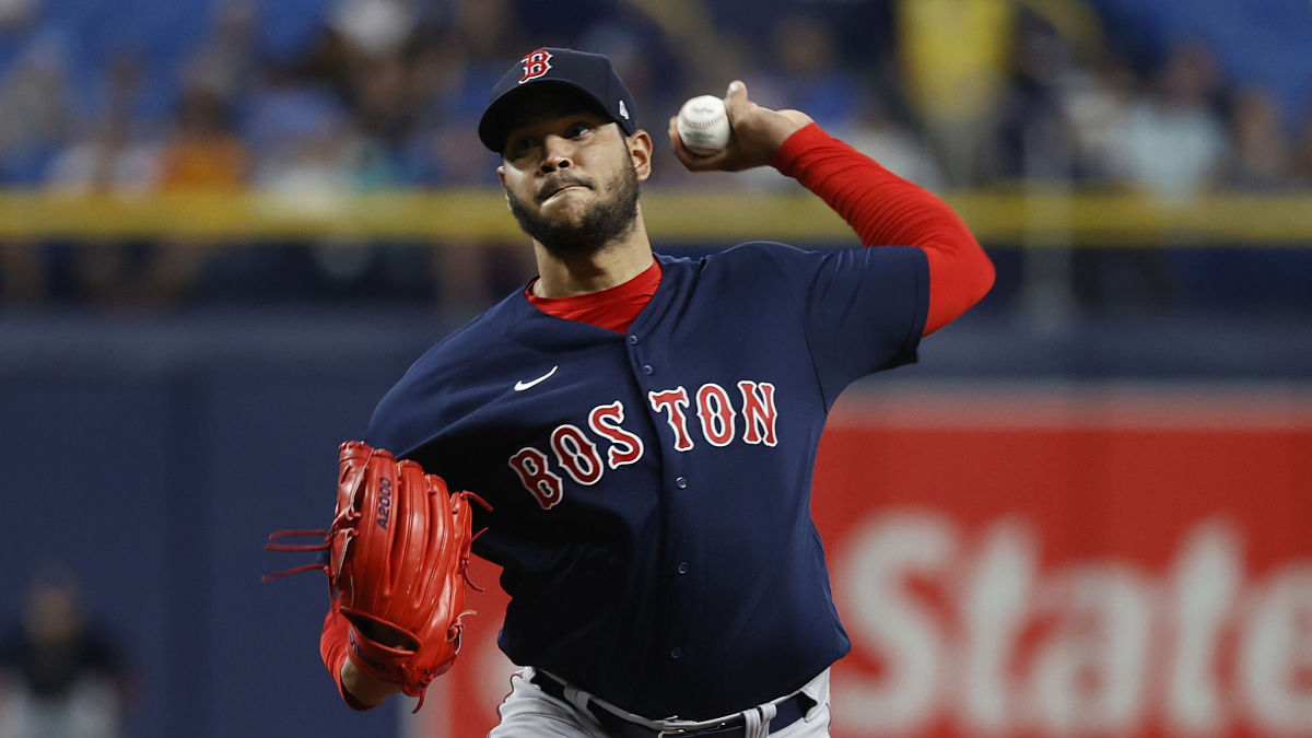 Boston Red Sox starting pitcher Eduardo Rodriguez