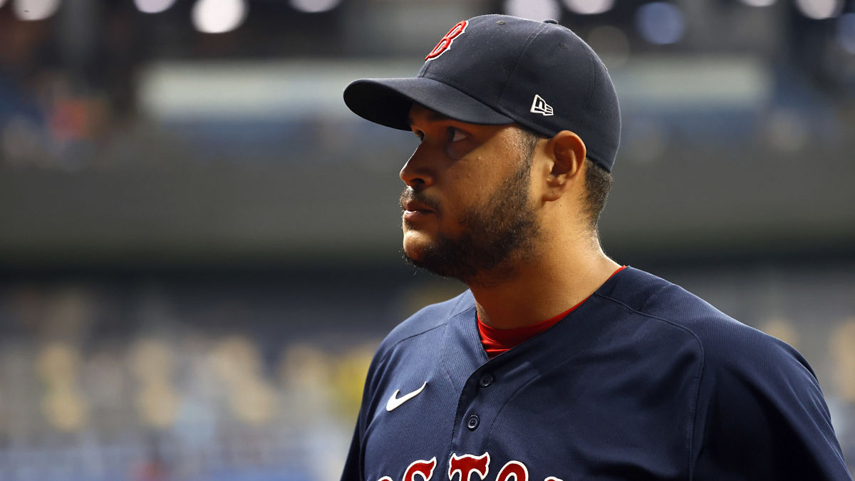 Boston Red Sox starting pitcher Eduardo Rodriguez