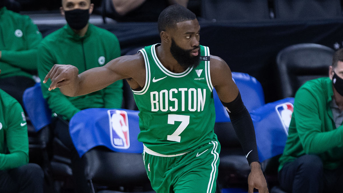 Boston Celtics guard Jaylen Brown