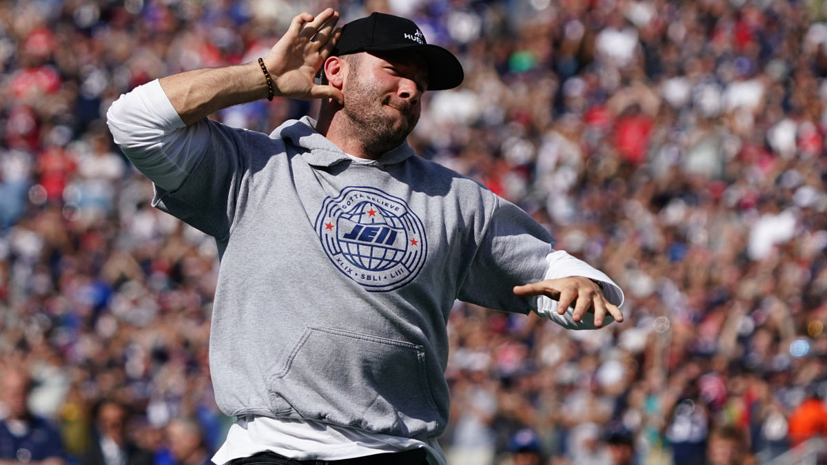 Former New England Patriots receiver Julian Edelman