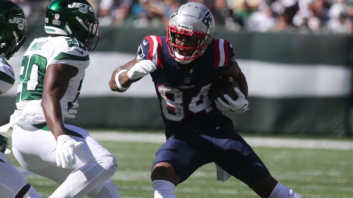 New England Patriots receiver Kendrick Bourne