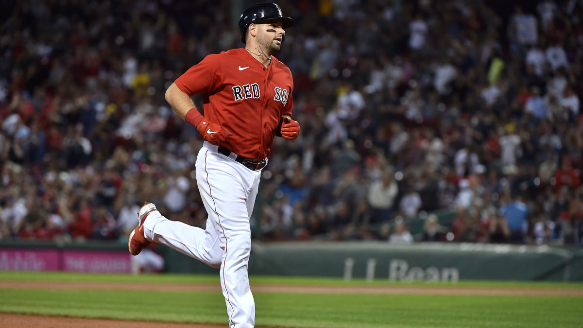 Boston Red Sox catcher Kevin Plawecki