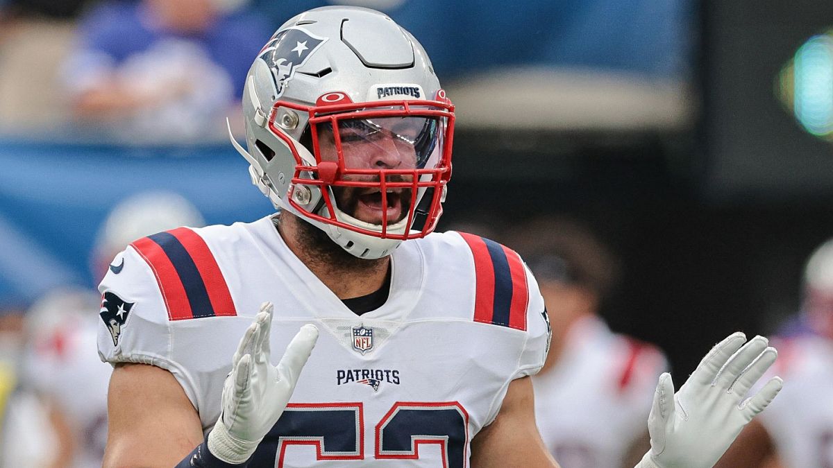 New England Patriots linebacker Kyle Van Noy