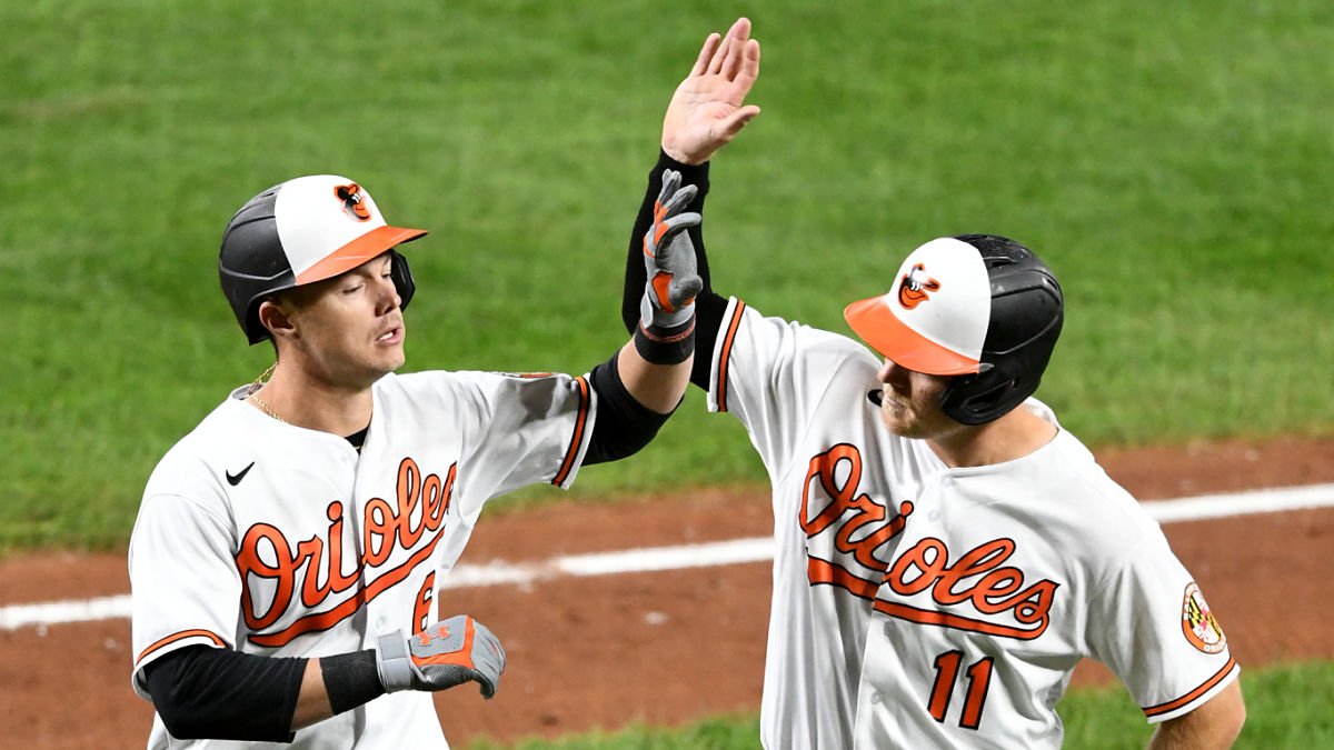 Baltimore Orioles shorthstop Pat Valaika