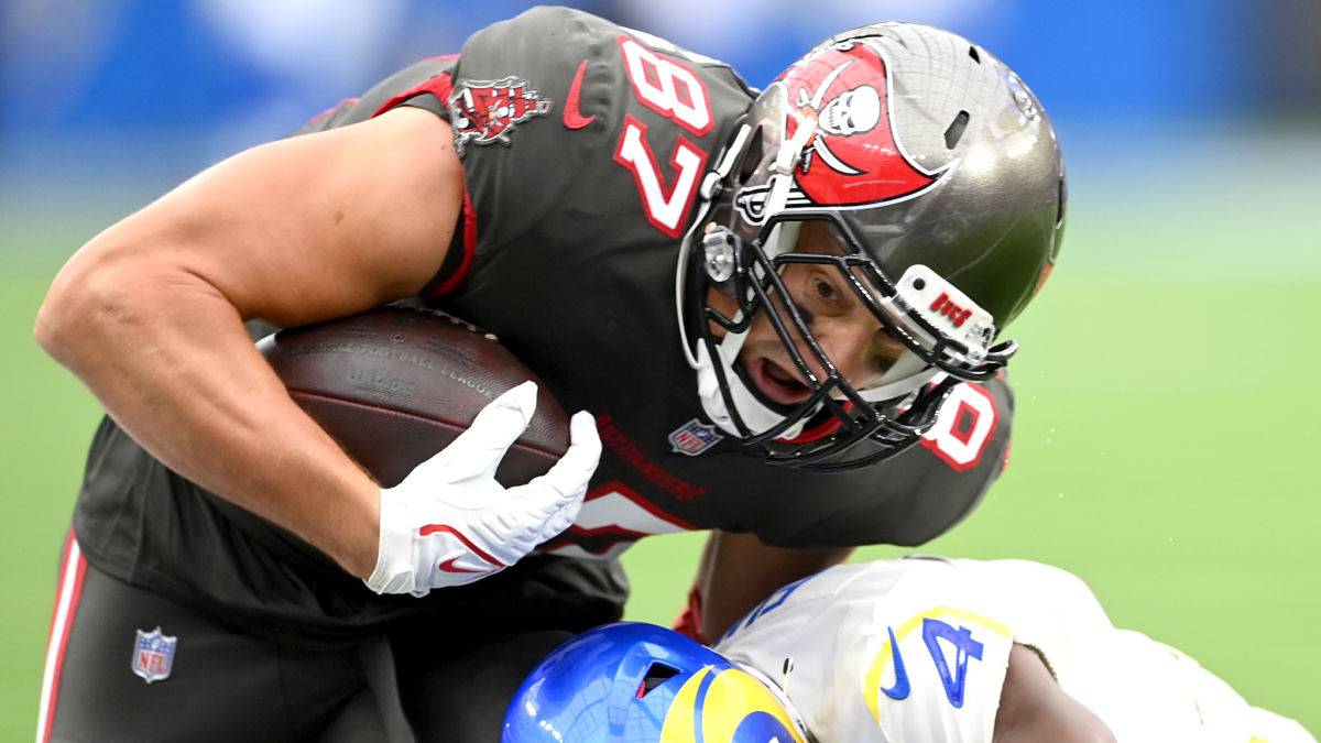Tampa Bay Buccaneers tight end Rob Gronkowski