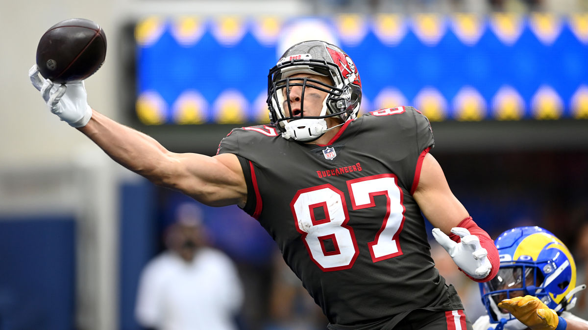 Tampa Bay Buccaneers tight end Rob Gronkowski