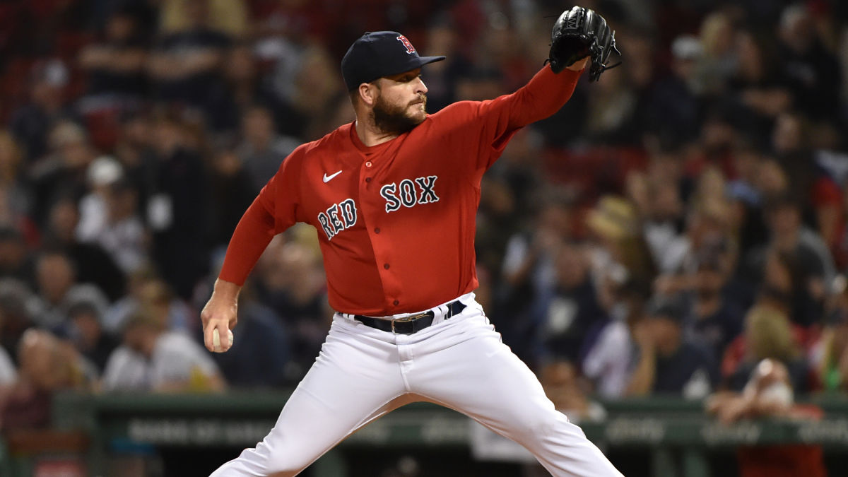 Boston Red Sox relief pitcher Ryan Brasier
